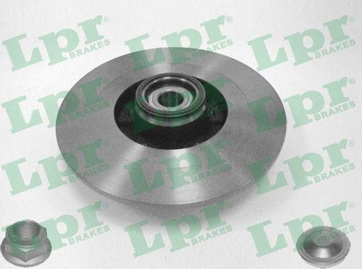 LPR R1047PCA - Гальмівний диск autozip.com.ua