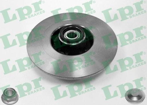 LPR R1030PCA - Гальмівний диск autozip.com.ua