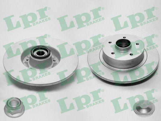LPR R1038PRCA - Гальмівний диск autozip.com.ua