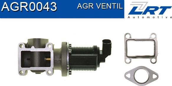 LRT AGR0043 - Клапан повернення ОГ autozip.com.ua