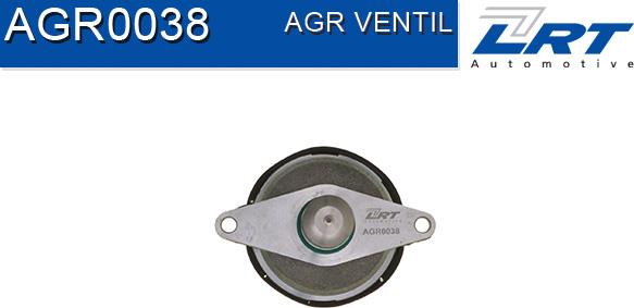 LRT AGR0038 - Клапан повернення ОГ autozip.com.ua