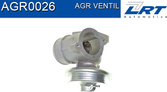 LRT AGR0026 - Клапан повернення ОГ autozip.com.ua