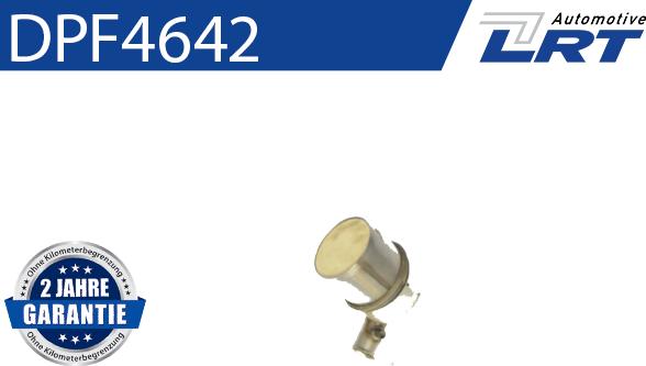 LRT DPF4642 - Сажі / частковий фільтр, система вихлопу ОГ autozip.com.ua