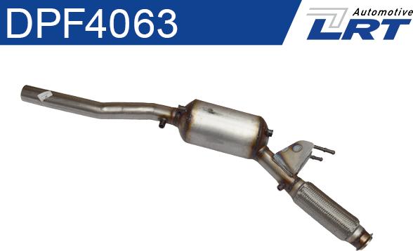 LRT DPF4063 - Сажі / частковий фільтр, система вихлопу ОГ autozip.com.ua