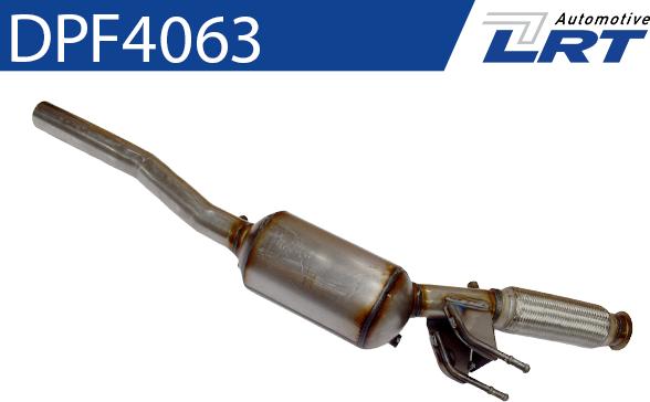 LRT DPF4063 - Сажі / частковий фільтр, система вихлопу ОГ autozip.com.ua