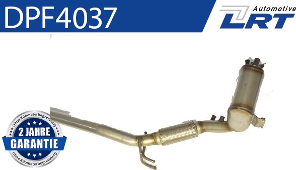 LRT DPF4037 - Сажі / частковий фільтр, система вихлопу ОГ autozip.com.ua