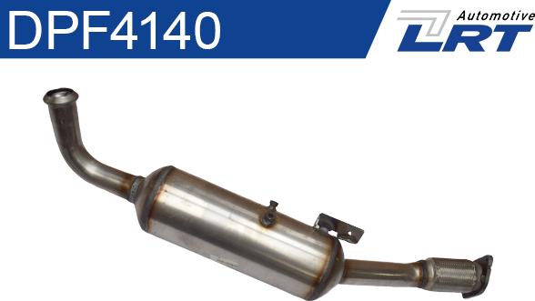 LRT DPF4140 - Сажі / частковий фільтр, система вихлопу ОГ autozip.com.ua
