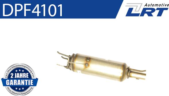 LRT DPF4101 - Сажі / частковий фільтр, система вихлопу ОГ autozip.com.ua