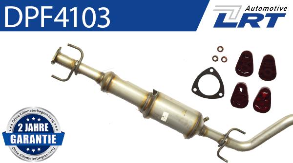 LRT DPF4103 - Сажі / частковий фільтр, система вихлопу ОГ autozip.com.ua