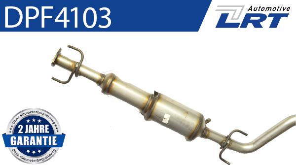 LRT DPF4103 - Сажі / частковий фільтр, система вихлопу ОГ autozip.com.ua