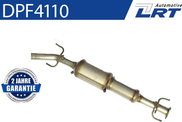 LRT DPF4110 - Сажі / частковий фільтр, система вихлопу ОГ autozip.com.ua