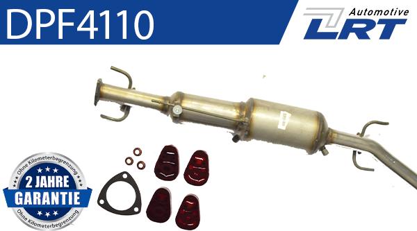 LRT DPF4110 - Сажі / частковий фільтр, система вихлопу ОГ autozip.com.ua