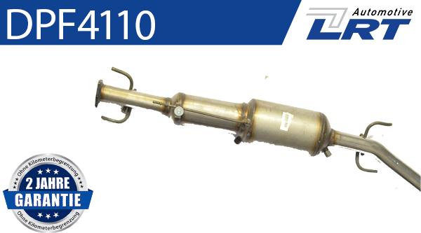 LRT DPF4110 - Сажі / частковий фільтр, система вихлопу ОГ autozip.com.ua
