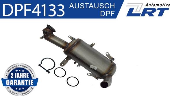 LRT DPF4133 - Сажі / частковий фільтр, система вихлопу ОГ autozip.com.ua