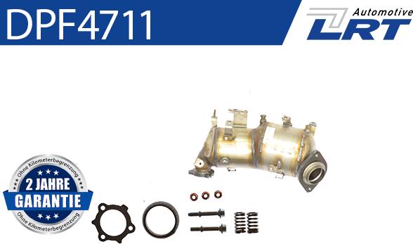 LRT DPF4711 - Сажі / частковий фільтр, система вихлопу ОГ autozip.com.ua