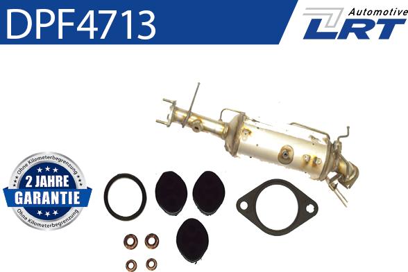 LRT DPF4713 - Сажі / частковий фільтр, система вихлопу ОГ autozip.com.ua