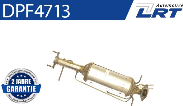 LRT DPF4713 - Сажі / частковий фільтр, система вихлопу ОГ autozip.com.ua