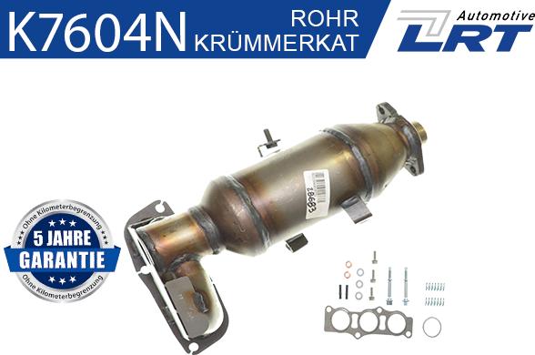 LRT K7604N - Каталізатор колектора autozip.com.ua