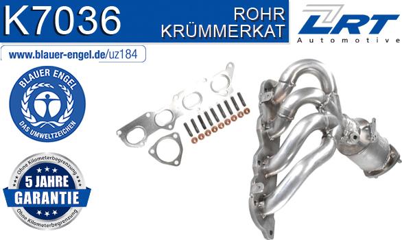 LRT K7036 - Каталізатор колектора autozip.com.ua