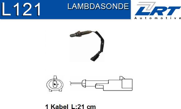 LRT L121 - Лямбда-зонд, датчик кисню autozip.com.ua