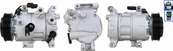 LUCAS ACP01459 - Компресор, кондиціонер autozip.com.ua