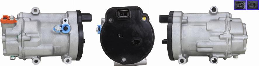 LUCAS ACP01481 - Компресор, кондиціонер autozip.com.ua