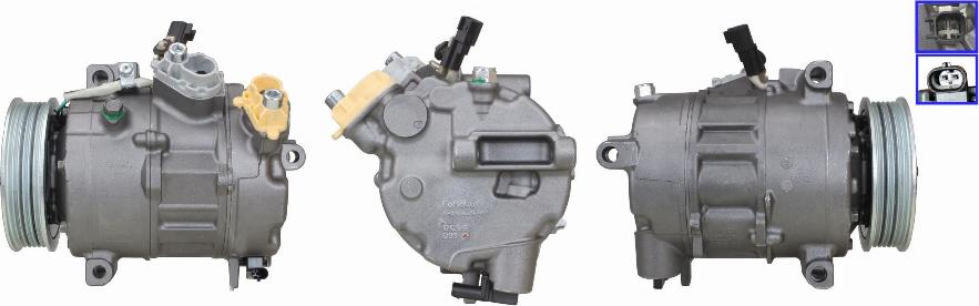 LUCAS ACP01488 - Компресор, кондиціонер autozip.com.ua
