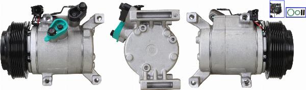 LUCAS ACP01593 - Компресор, кондиціонер autozip.com.ua