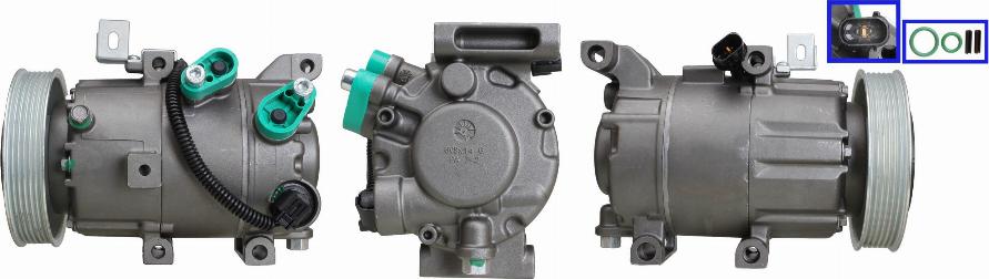 LUCAS ACP01546 - Компресор, кондиціонер autozip.com.ua