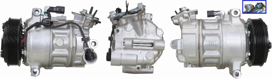 LUCAS ACP01556 - Компресор, кондиціонер autozip.com.ua
