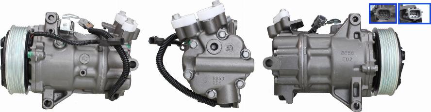 LUCAS ACP01564 - Компресор, кондиціонер autozip.com.ua