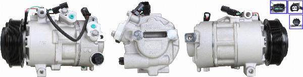 LUCAS ACP01589 - Компресор, кондиціонер autozip.com.ua