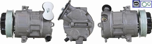LUCAS ACP01585 - Компресор, кондиціонер autozip.com.ua
