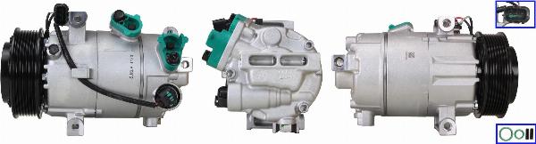 LUCAS ACP01581 - Компресор, кондиціонер autozip.com.ua