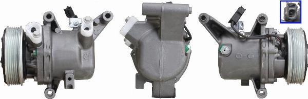 LUCAS ACP01530 - Компресор, кондиціонер autozip.com.ua