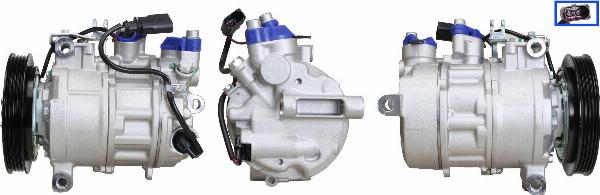 LUCAS ACP01529 - Компресор, кондиціонер autozip.com.ua