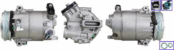 LUCAS ACP01570 - Компресор, кондиціонер autozip.com.ua