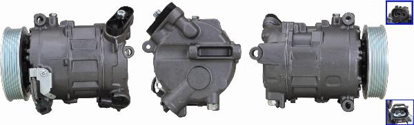 LUCAS ACP01632 - Компресор, кондиціонер autozip.com.ua