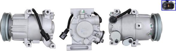 LUCAS ACP01154 - Компресор, кондиціонер autozip.com.ua