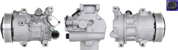 LUCAS ACP01156 - Компресор, кондиціонер autozip.com.ua