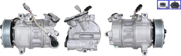 LUCAS ACP01165 - Компресор, кондиціонер autozip.com.ua