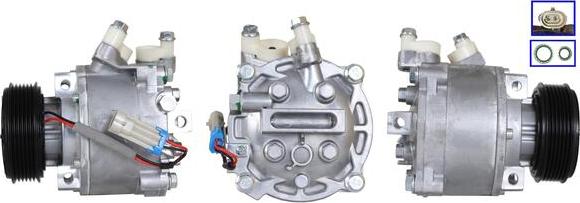 LUCAS ACP01395 - Компресор, кондиціонер autozip.com.ua