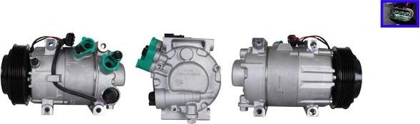 LUCAS ACP01363 - Компресор, кондиціонер autozip.com.ua