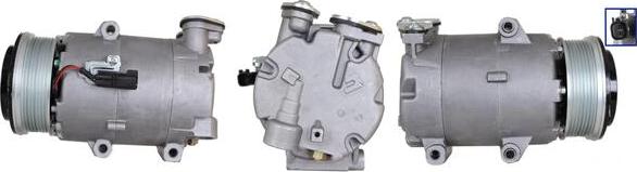 LUCAS ACP01333 - Компресор, кондиціонер autozip.com.ua