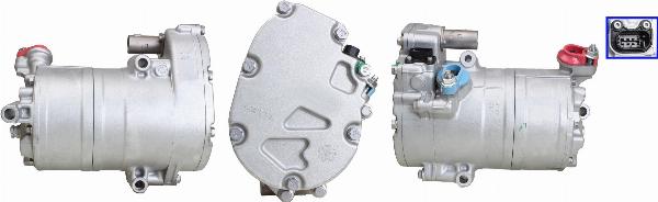 LUCAS ACP01337 - Компресор, кондиціонер autozip.com.ua