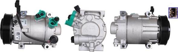 LUCAS ACP01379 - Компресор, кондиціонер autozip.com.ua