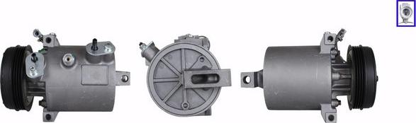 LUCAS ACP01291 - Компресор, кондиціонер autozip.com.ua