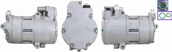 LUCAS ACP01256 - Компресор, кондиціонер autozip.com.ua