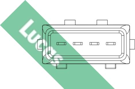 LUCAS FDM693 - Датчик потоку, маси повітря autozip.com.ua