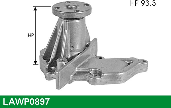 LUCAS LAWP0897 - Водяний насос autozip.com.ua